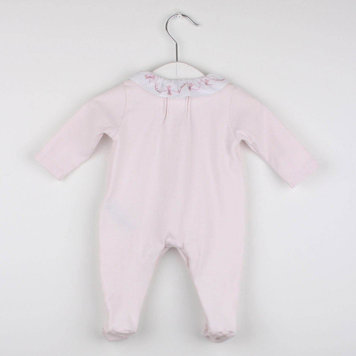 Babygrow gola bordado voo libelinhas Babygrow gola bordado voo libelinhas