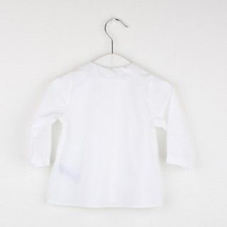 Embroidered collar blouse Embroidered collar blouse