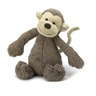 Peluche jellycat Macaco Bashful Peluche jellycat Macaco Bashful