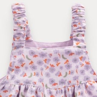 Jace overalls for baby girl in printed cotton 5609232840160