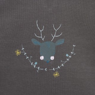 Baby long sleeve t-shirt cotton Floewrs Deer 5609232129715