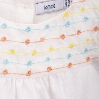 Romper newborn cotton Colorful Knots 5609232208106 Romper newborn cotton Colorful Knots 5609232208106