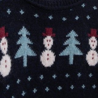 Baby sweater wool Kevin the Snowman 5609232301890