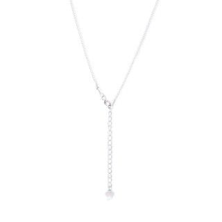 Sterling silver white shell pearl necklace 5600499165522