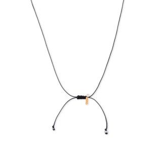 Cord necklace with golden taurus 5609232433089