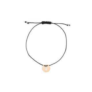 Capricorn gold with cord bracelet 5600499161876