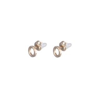Golden earrings cut out of stainless steel 5600499166420