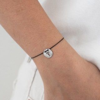 Libra silver with cord bracelet 5600499162088