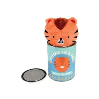 Terry the tiger friend in a tin 5609232444283
