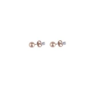 Golden polished brass earrings 5600499111611