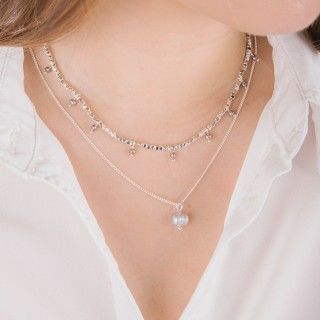 Beaded necklace with beads 5609232474082