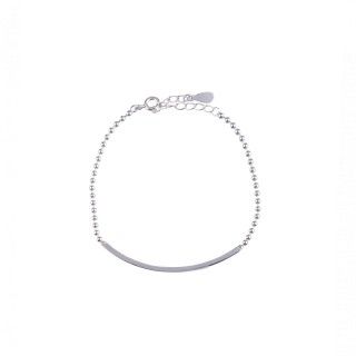 Silver bracelet with bow 5609232473504