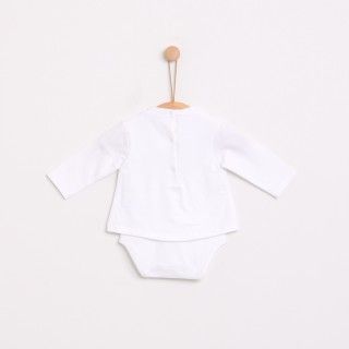 Body t-shirt manga comprida bebé Pintinho 5609232549933 Body t-shirt manga comprida bebé Pintinho 5609232549933