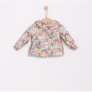 Flores cotton baby blouse for girls 5609232632482