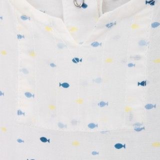 Ernesto cotton baby tunic for boys 5609232466872