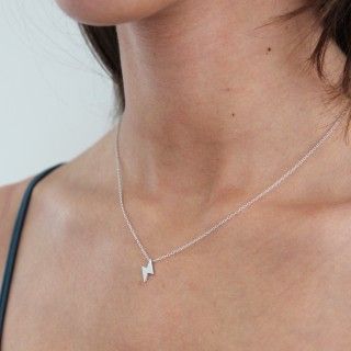 Silver ray necklace 5609232522417