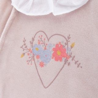 Flower Heart Babygrow 5609232214930 Flower Heart Babygrow 5609232214930