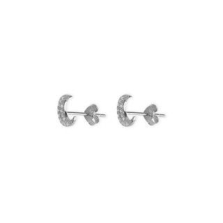 Silver half moon earrings 5609232518656