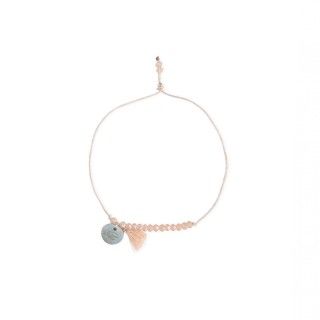 Beaded and pompom bracelet 5609232519462