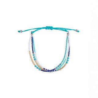 Pulseira missangas coloridas 5609232519547