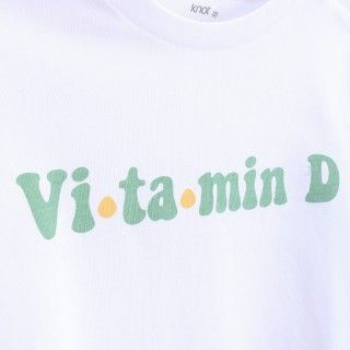 T-shirt manga curta menino algodão Vitamina D 5609232454008