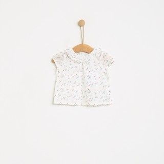 Saudade cotton baby blouse for girls 5609232632390
