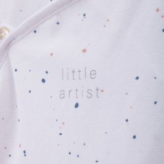 Babygrow recém-nascido algodão orgânico Little Artist 5609232510360 Babygrow recém-nascido algodão orgânico Little Artist 5609232510360