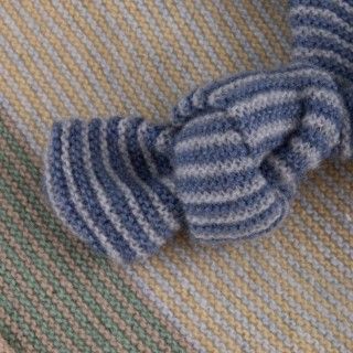 Beanie newborn knitted Stripes 5609232498262