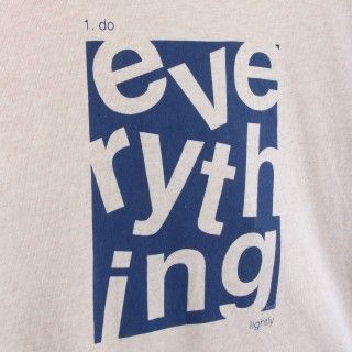T-shirt manga comprida menino algodão orgânico Everything 5609232516577