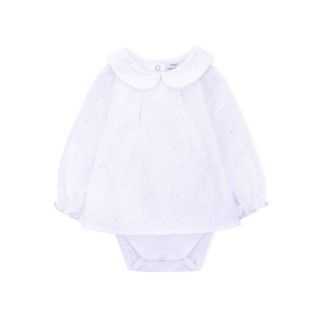 Body blusa manga comprida bebé Leia 5609232589298