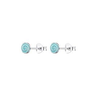 Spiral silver earrings 5609232579466