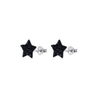 Shiny Silver Star Earrings 5609232579725