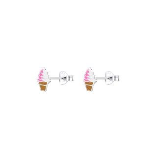 Ice cream silver earrings 5609232580424