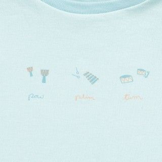 T-shirt de beb Plim Tum para menino, em algodo 5609232784204