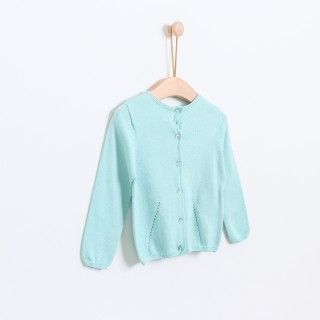 Ins knitted baby cardigan for girls 5609232683477