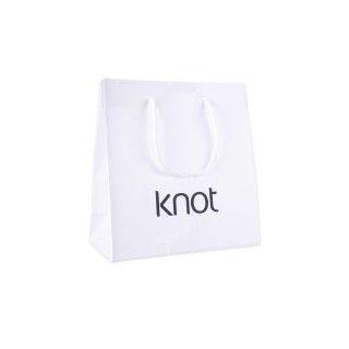 Knot paper bag 22x10x22cm 5608304602729