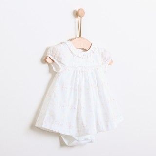 Flores baby cotton dress 5609232788134