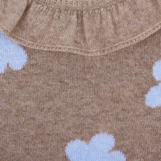 Lilies knitted sweater 5609232607640