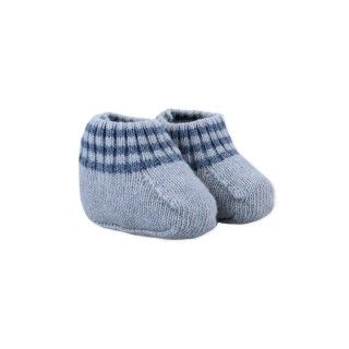 Baby knitted booties 0-6 months 5609232605738