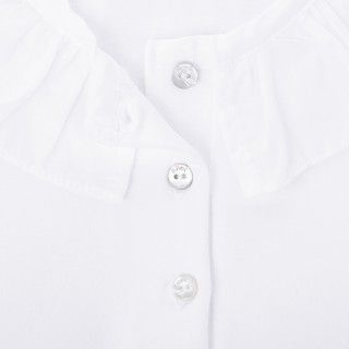 Baby girl organic cotton polo shirt 6-36 months 5609232638972