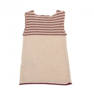 Saia de peito às riscas em tricot 5609232730157 Saia de peito às riscas em tricot 5609232730157