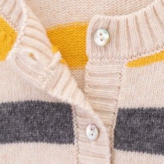 Casaco menina tricot Blossom 5609232733875