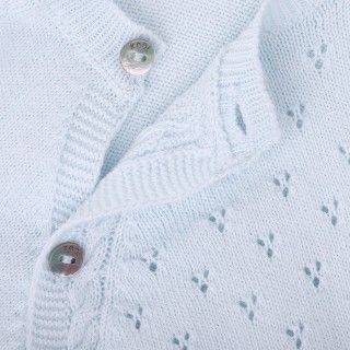 Newborn knitted cotton overalls 0-12 months 5609232700822