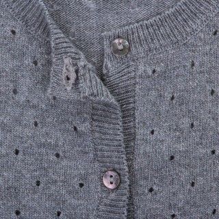 Penny knitted baby cardigan for girls 5609232770245