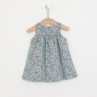 Flower Field corduroy baby pinafore dress 5609232775004