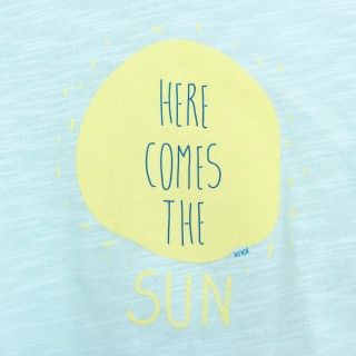T-shirt de menino Here Comes the Sun, em algodo 5609232776766