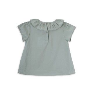 Alma blouse for girl in cotton 5609232736159