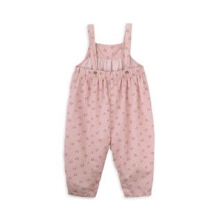 Leila overalls for baby girl in cotton 5609232742655