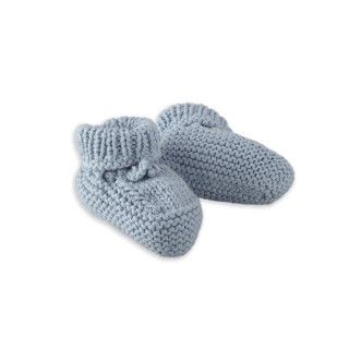 Pine knitted booties for newborn 5609232767436
