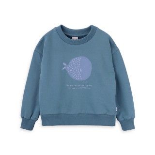 Fish sweatshirt for boy in cotton 5609232746707